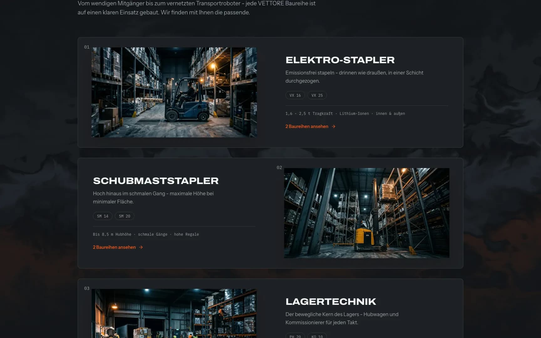 Maschinen-Detail mit Zustand und klarem Anfrage-Weg